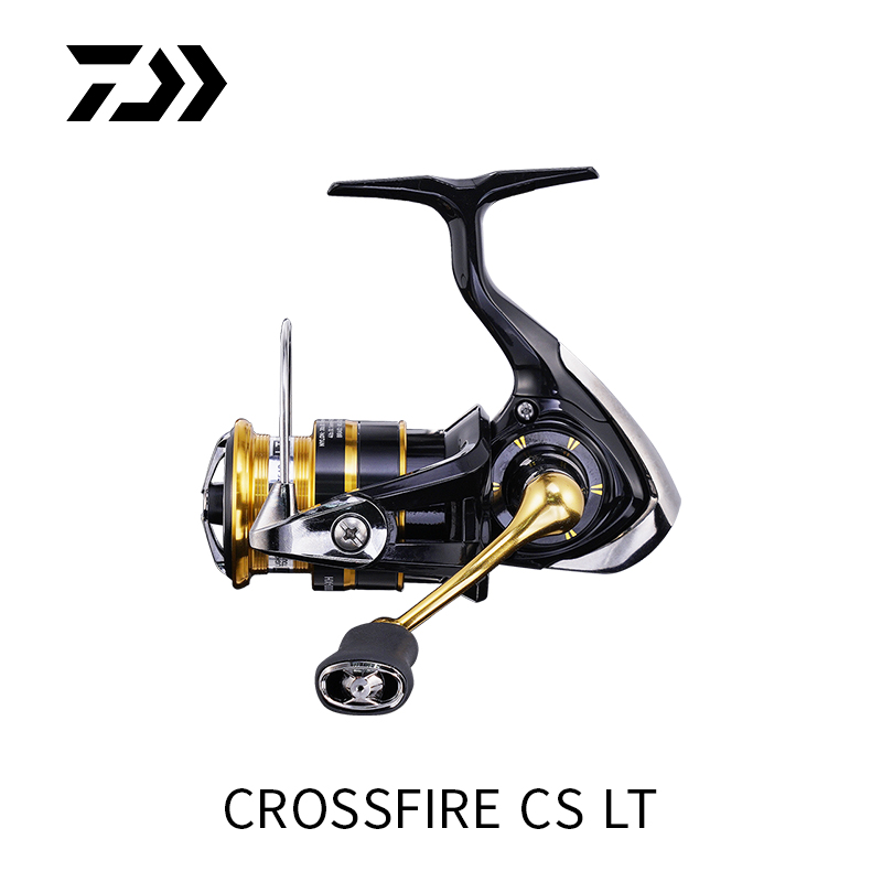 DAIWA达亿瓦 23新款 CROSSFIRE LT 纺车轮远投轮金属线杯路亚渔轮