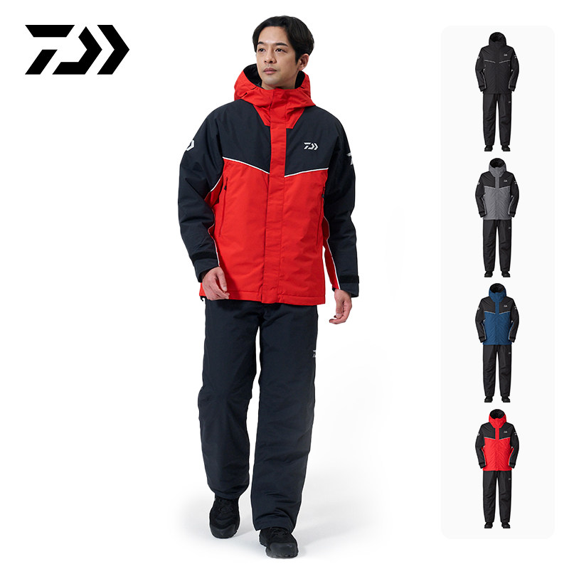 DAIWA达亿瓦 25秋冬DW-3425 船矶钓防雨服防寒钓鱼服套装外套长裤