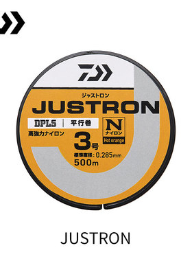 DAIWA达亿瓦 JUSTRON 矶钓尼龙线500米主线道系钓鱼线母线