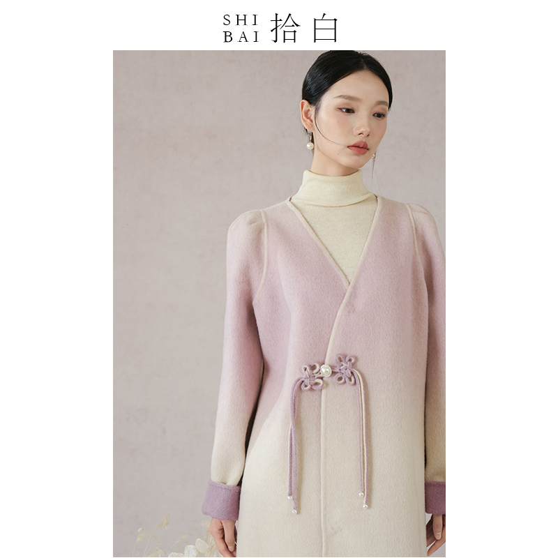 拾白新中式国风上衣外套