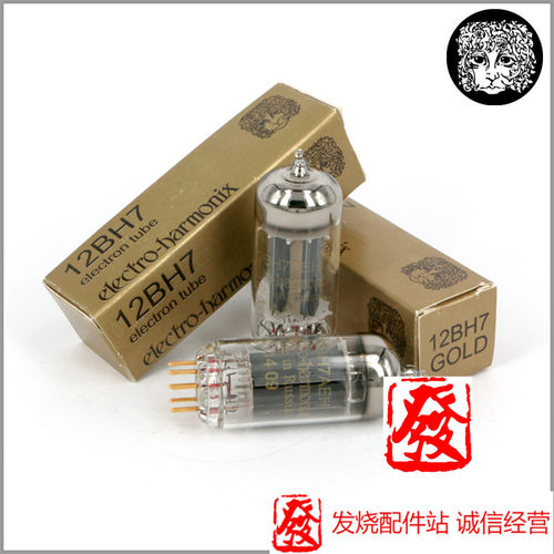 俄罗斯 EH 12BH7 12AY7  6H30金脚电子管 精密配对(需改灯丝电压)