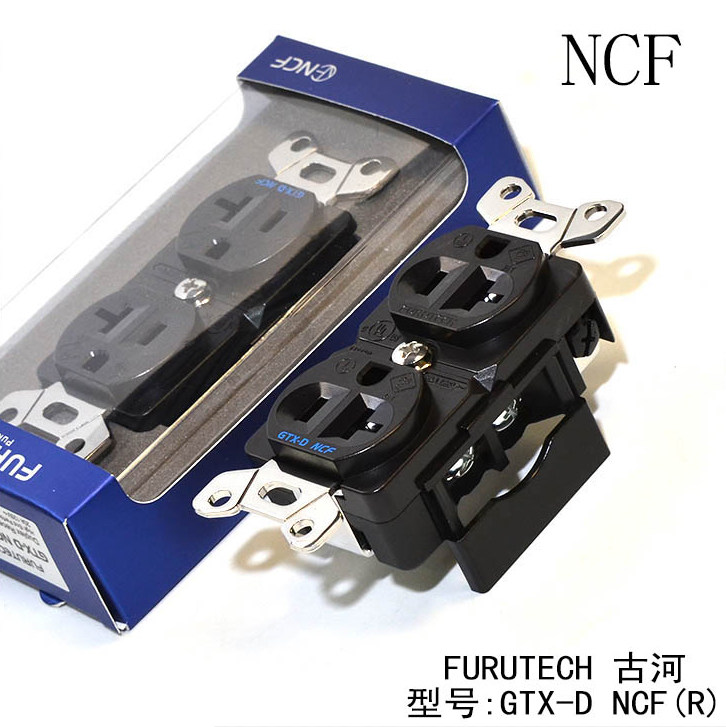 新产品 原装 FURUTECH 古河 GTX-D NCF 新旗舰 墙插 电源插座