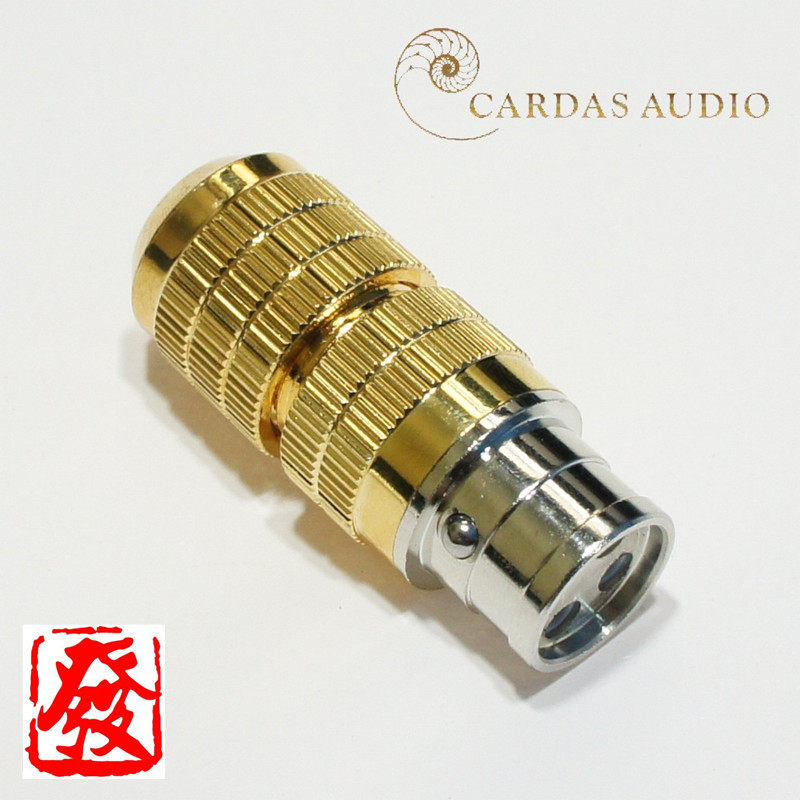 美国原装 CARDAS 卡达斯 CG F XLR 平衡线母插头 现货供应