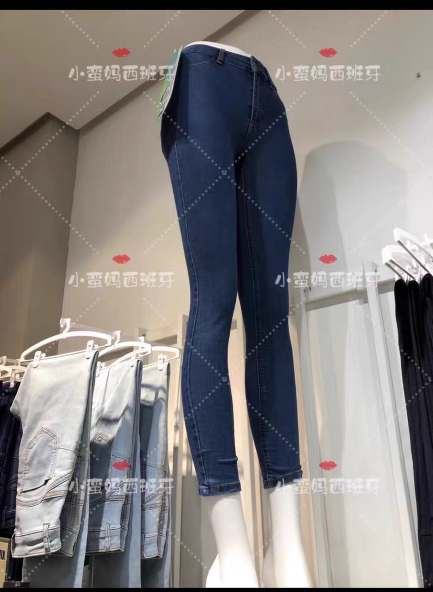 calzedonia 新款高腰提臀弹力小脚牛仔裤 新色modp0900 现货
