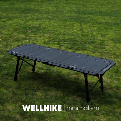 WELLHIKE户外SWS云驰五单元IGT桌多功能铝合金折叠便携可调节桌子