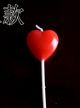儿童生日数字蜡烛 蛋糕装饰 心形生日蜡烛 IOVE情人节蜡烛 小蜡烛