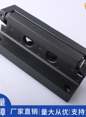 DB002-1万控柜黑色承重型合页 工业柜锌合金铰链五金设备柜门门铰