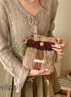 CHILI原创小众设计手工创意编织钩织DIY朱古力大版豆腐礼物材料包