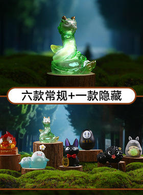 卡通动漫奇幻之旅盲盒手办公仔儿童学生生日礼物家居桌面树脂摆件