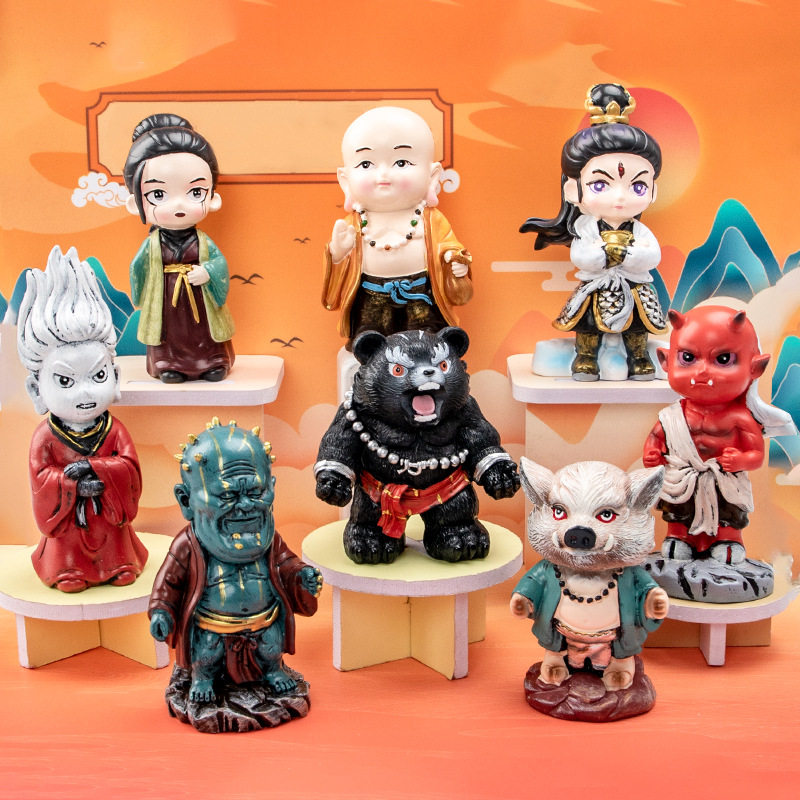 天命盲盒创意潮玩西游手办公仔桌面玩偶装饰摆件盲盒中国大陆摆放,家居饰品,装饰摆件,淘宝优惠券,粉丝福利购,淘宝优惠卷