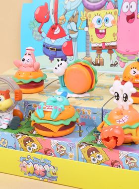 创意可爱卡通汉堡派对桌面装饰品