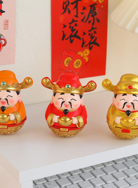 柏顺热卖新款不倒翁财装饰摆件