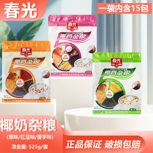 椰奶杂粮原味营养复合麦片