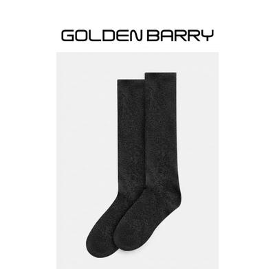 goldenbarry |金和百瑞662100舒适休闲时尚百搭男女长筒袜