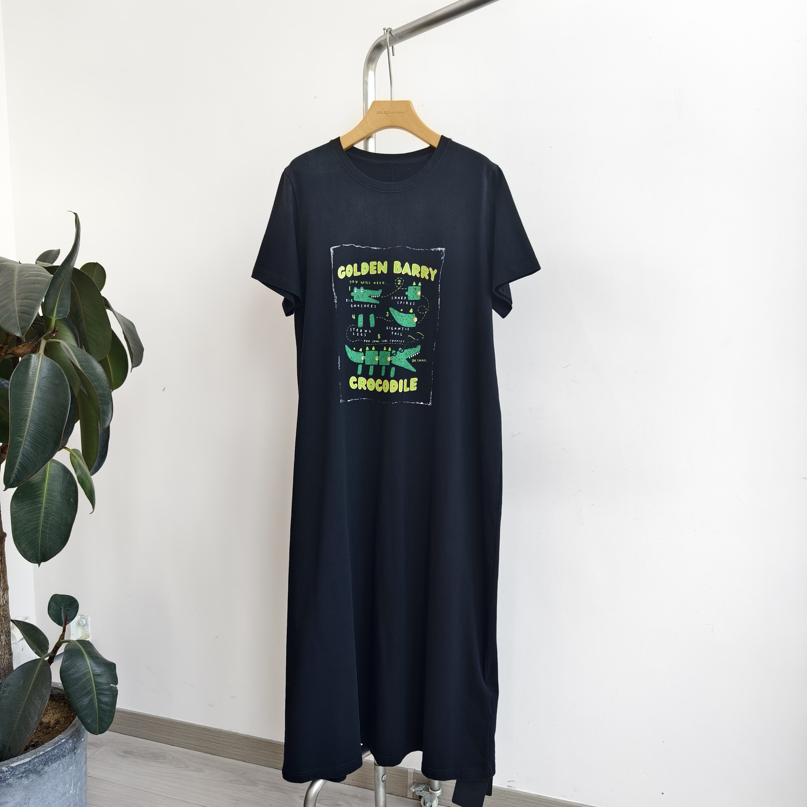 GOLDENBARRY|金和百瑞301298童话小鳄鱼连衣裙T恤,女装/女士精品,连衣裙,淘宝优惠券,粉丝福利购,淘宝优惠卷