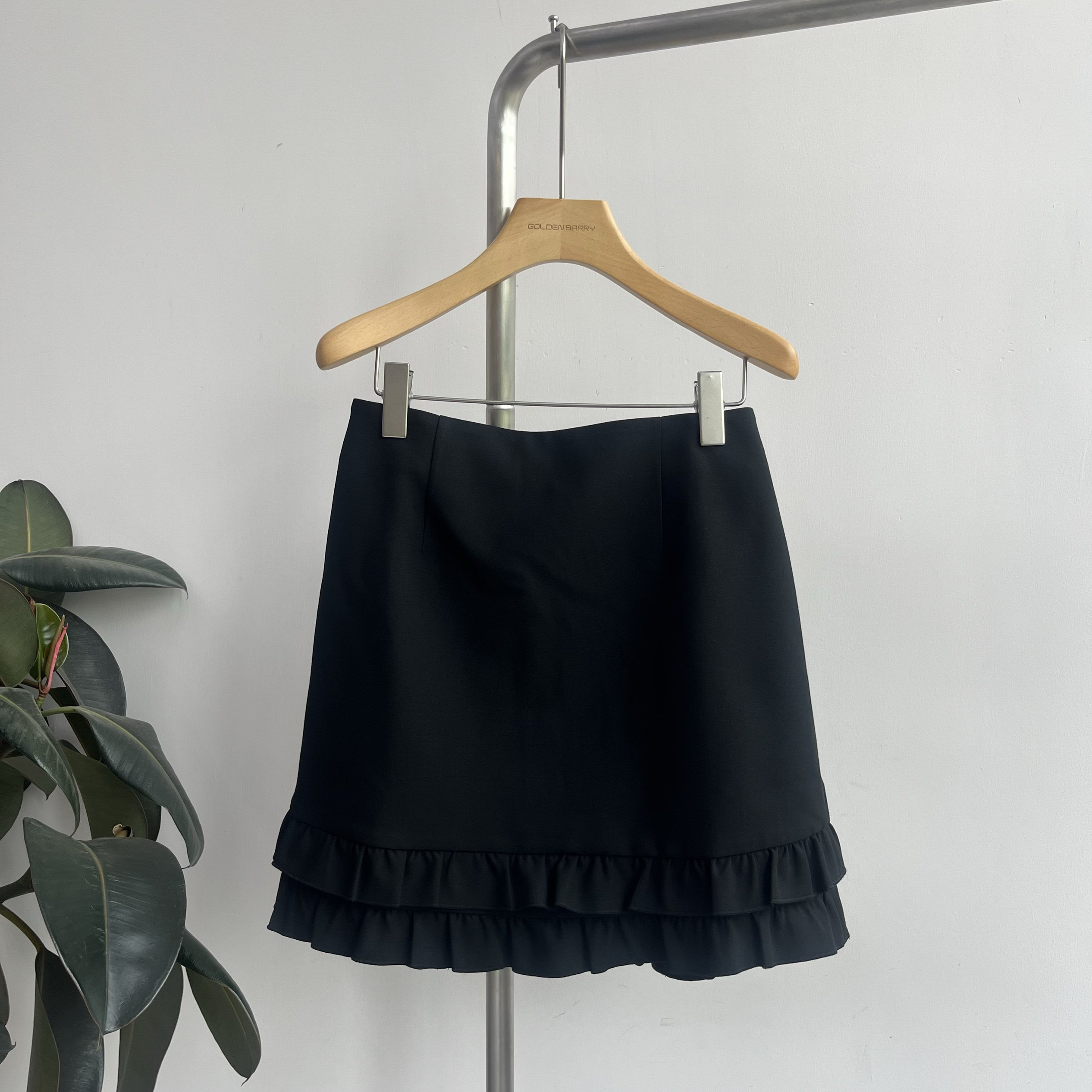 GOLDEN BARRY｜金和百瑞夏木耳边半身裙311293,女装/女士精品,半身裙,淘宝优惠券,粉丝福利购,淘宝优惠卷