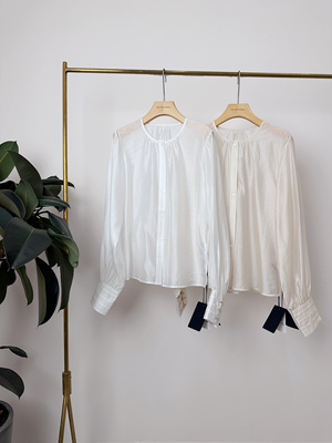 GOLDENBARRY| 212514清透短款衬衫