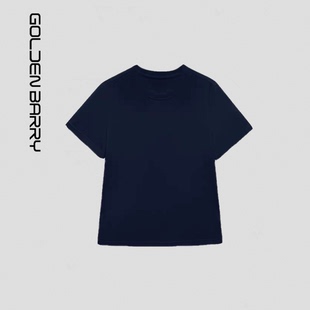GOLDEN T恤201965 基礎(chǔ)百搭愛心刺繡100棉短袖 BARRY春夏新品