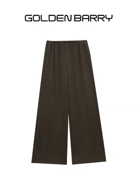 GOLDEN BARRY金和百瑞2024年冬【云感裤】修饰腿型阔腿裤512029