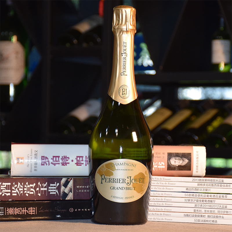 法国巴黎之花香槟原瓶装进口特干型起泡葡萄酒无年份PerrierJouet