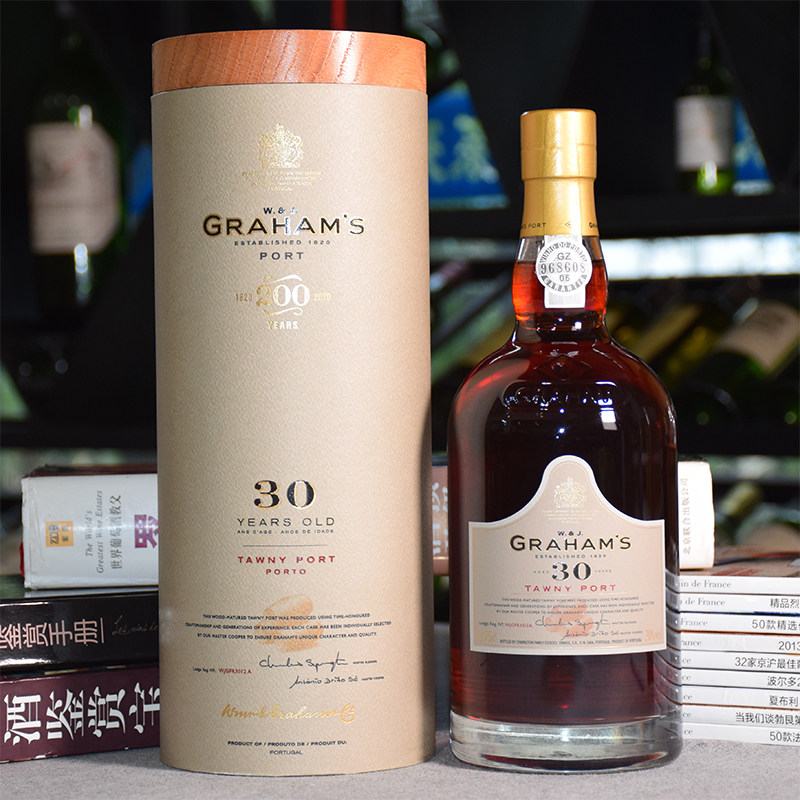 葡萄牙原装进口二十年格兰姆茶色波特酒grahamrsquosaged 20years