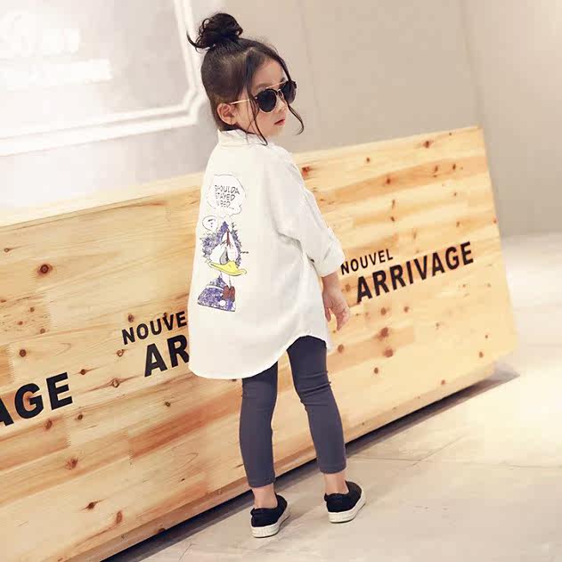 Chemise fille à manche longue - Ref 2086394 Image 1