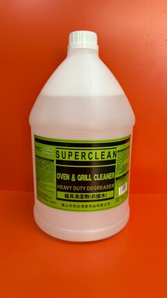 商用烧铁板清洁剂电炉灶强力去油污厨房炉具饼手抓机器电扒炉水