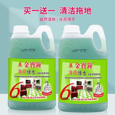 拖地绿水特惠装清洁剂买一送一