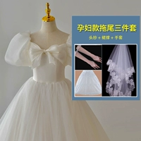 Беременные женские модели хвоста, чтобы получить три куски