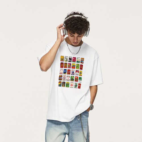 daoz原创日系潮牌街头卡通短袖