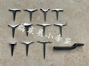 手工锔瓷金缮桌面小铁砧 金银首饰锻打工具 一体锻造无焊接 精品