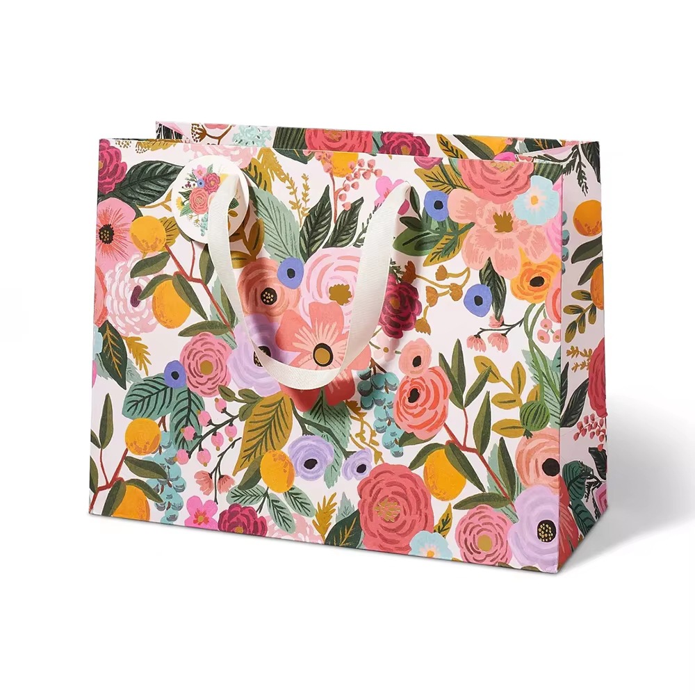 纸袋定制手提袋购物袋花式印刷纸袋生日派对礼品服装鞋购物蜡烛工