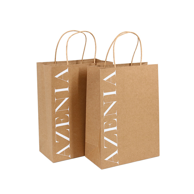 纸袋定制手提袋购物袋Custom Recyclable Gift Bags Shopping Pac