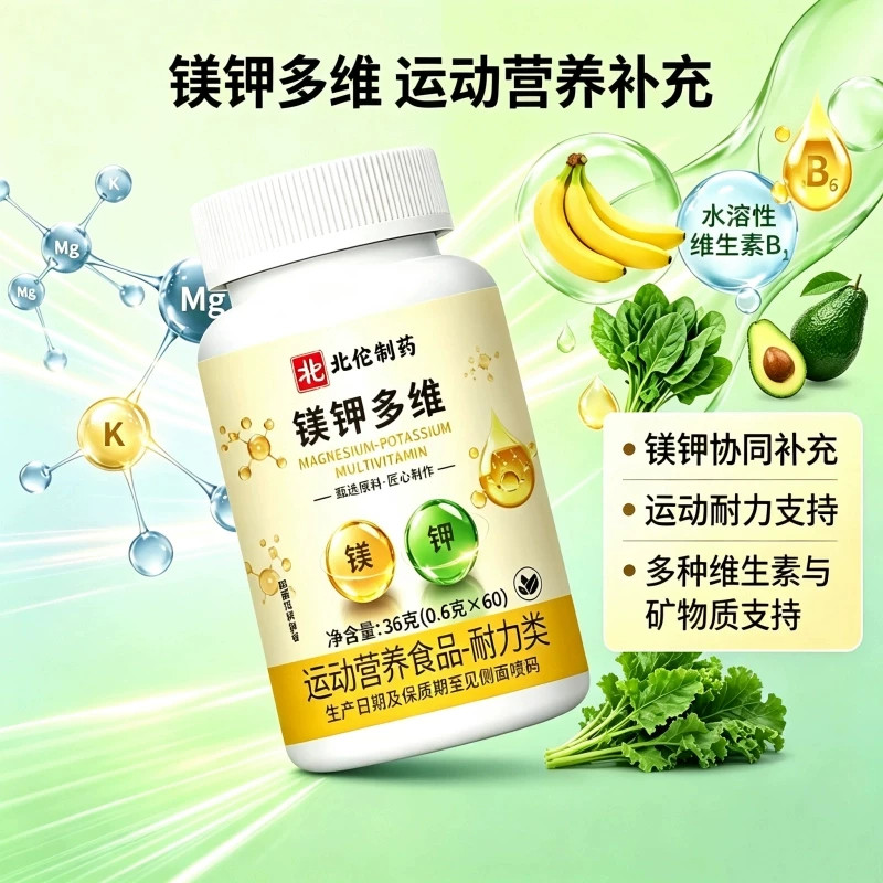 北伦制药镁钾多维特殊膳食多种维