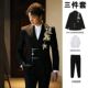 衣服新郎男士 新中式 结婚婚礼西服订婚男装 男套装 国潮高端外套 西装