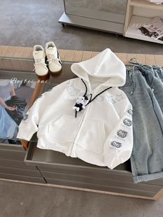 女童Hello Kitty烫钻卫衣外套2026春款中大童韩版洋气休闲外套潮