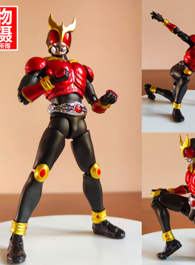 假面骑士SHF全能空我红金泰坦升华真骨雕50周年可动手办模型玩具