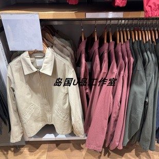 春季新款 男装女装经典底特律休闲宽松工装拉链夹克外套484249