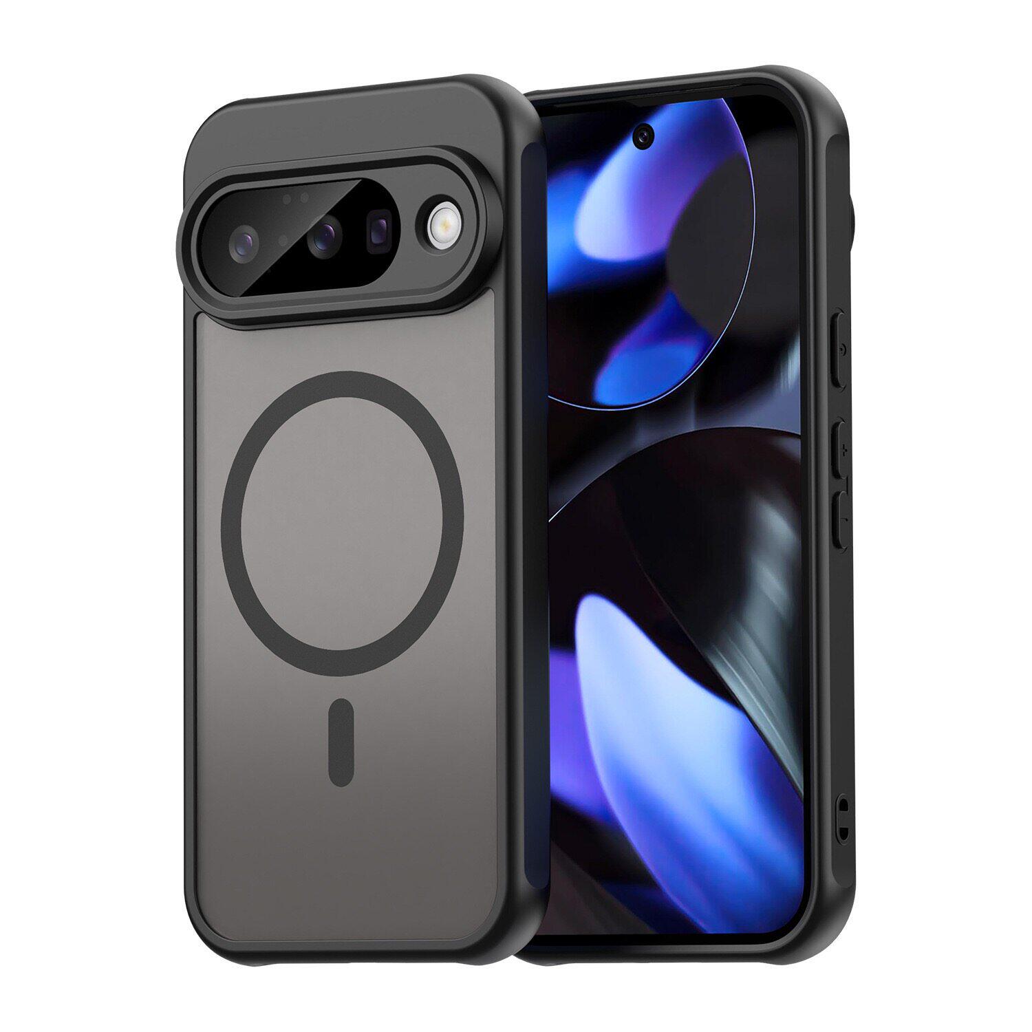 磨砂适用于谷歌Pixel10proXL磁吸手机壳Pixel9proXL新款9A/8A/7A/6A商务Google Pixel8pro保护壳7pro高档肤感