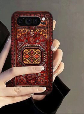 适用于古典纹理适用于Google Pixel10proXL手机壳谷歌Pixel10pro图腾拼接7pro/8pro花纹9A/8A/7A/6A磨砂9proX