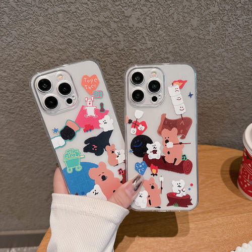 韩国小熊适用于iPhone16/