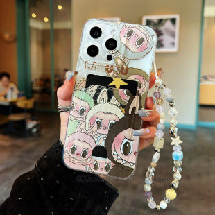 S22 S24fe手机壳S21ultra布布A71 A16 S24ultra A24网红 A42 S23ultra A53 适用于可插卡片适用于三星S25 A55