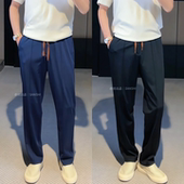 百搭户外商务休闲裤 高品质潮牌净版 潮 早秋男士 时尚 薄款 垂感直筒裤