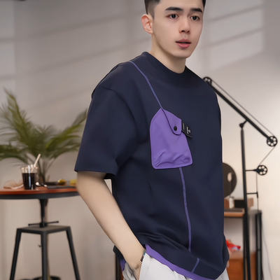 美式潮牌舒适宽松短袖T恤