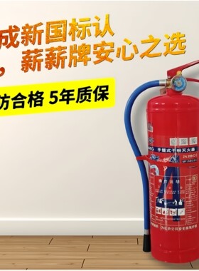 龙成灭火器薪薪牌新国标4公斤