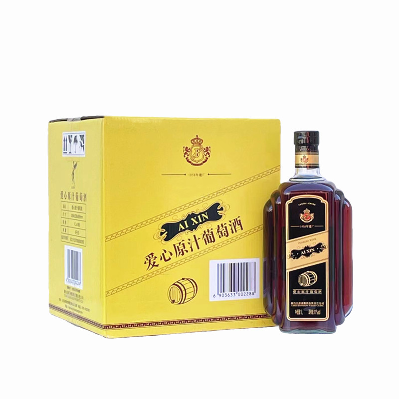 白洋河爱心原汁日常配餐红葡萄酒