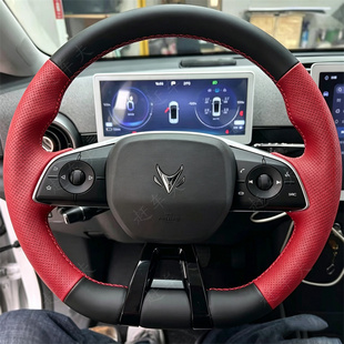 极狐贝塔T1S3专用手缝方向盘套阿尔法S6 T6 T5考拉X7全包把套改装