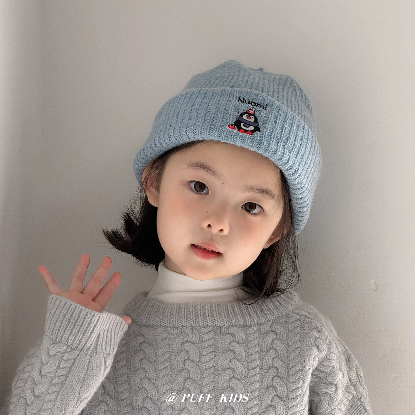 儿童帽子秋冬季韩系洋气加厚保暖针织帽男女宝宝户外防风毛线帽冬,童装/婴儿装/亲子装,帽子,淘宝优惠券,粉丝福利购,淘宝优惠卷