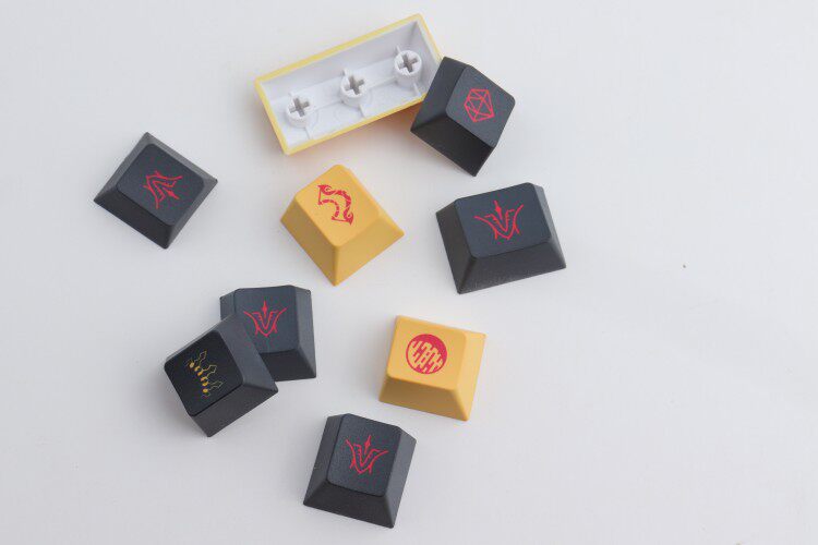 GMK ISHTAR ISHTAR 컬러 키캡 PBT 승화 체리 높이 기계식 키보드 129 키