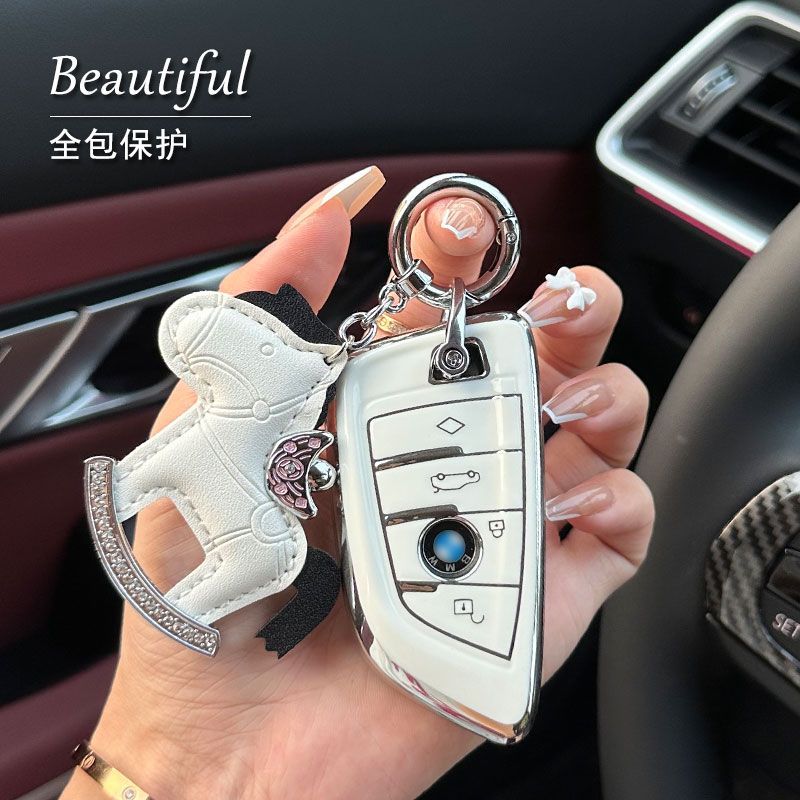 宝马4系钥匙套小红书爆款挂饰扣